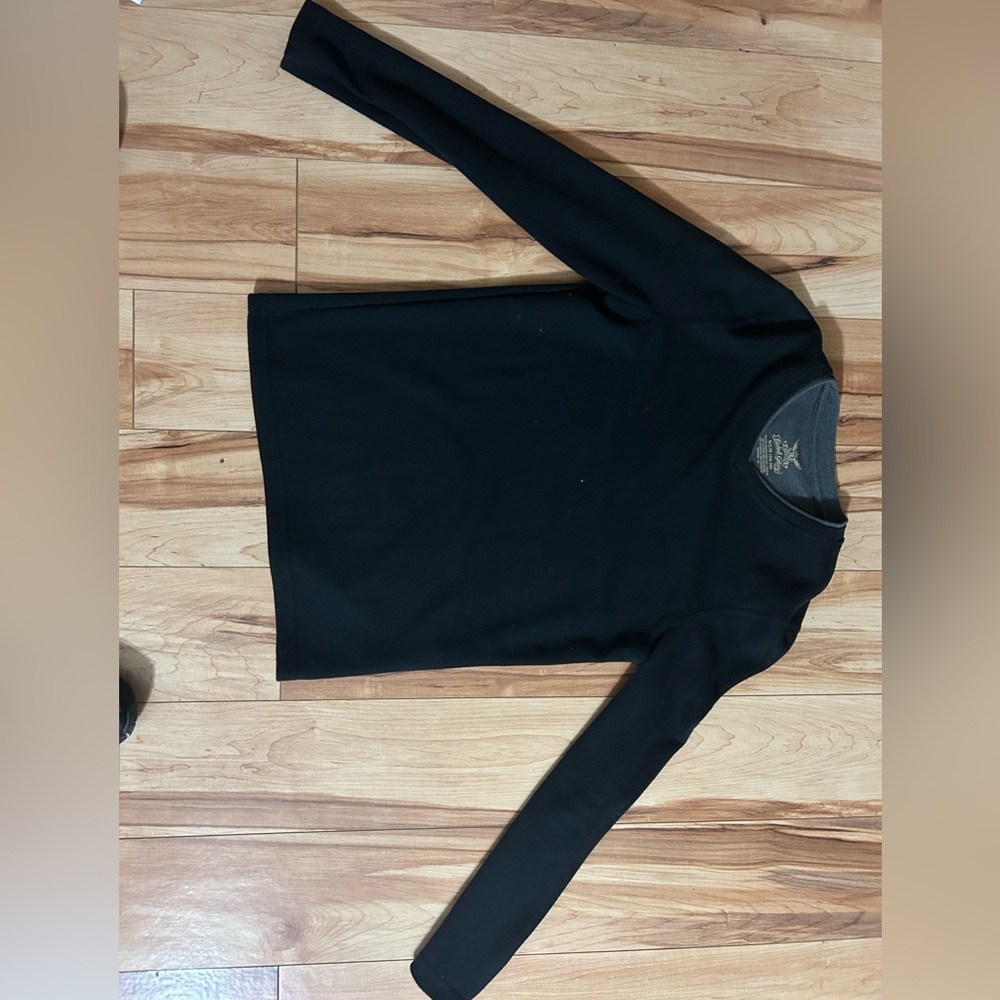 Black Long Sleeve Top